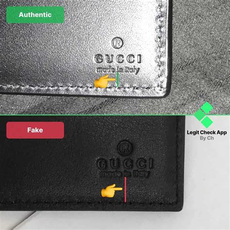 gucci wallet men fake|Real or Fake: How to Authenticate a Gucci Wallet.